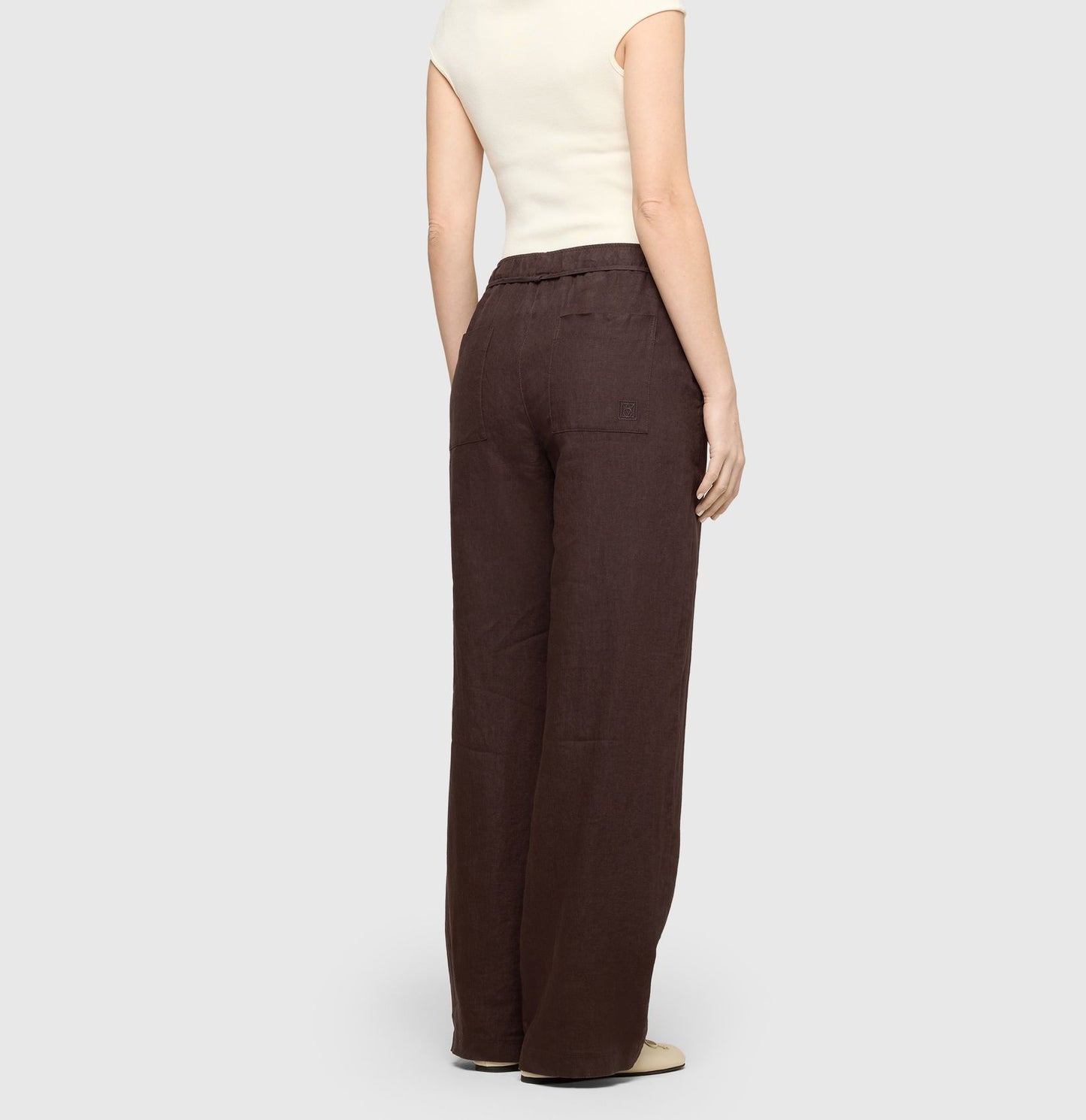 MAC JEANS - CHIARA BELT, Pure linen