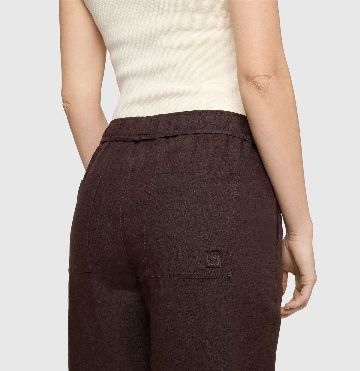 MAC MAC JEANS - CHIARA BELT, Pure linen
