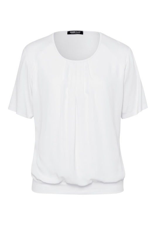 FRANK WALDER Blusenshirt NOS im Materialmix 46