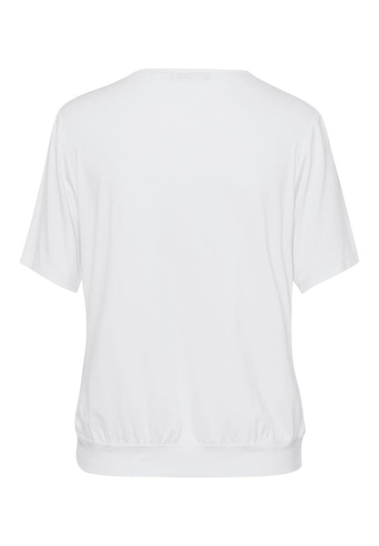 FRANK WALDER Blusenshirt NOS im Materialmix