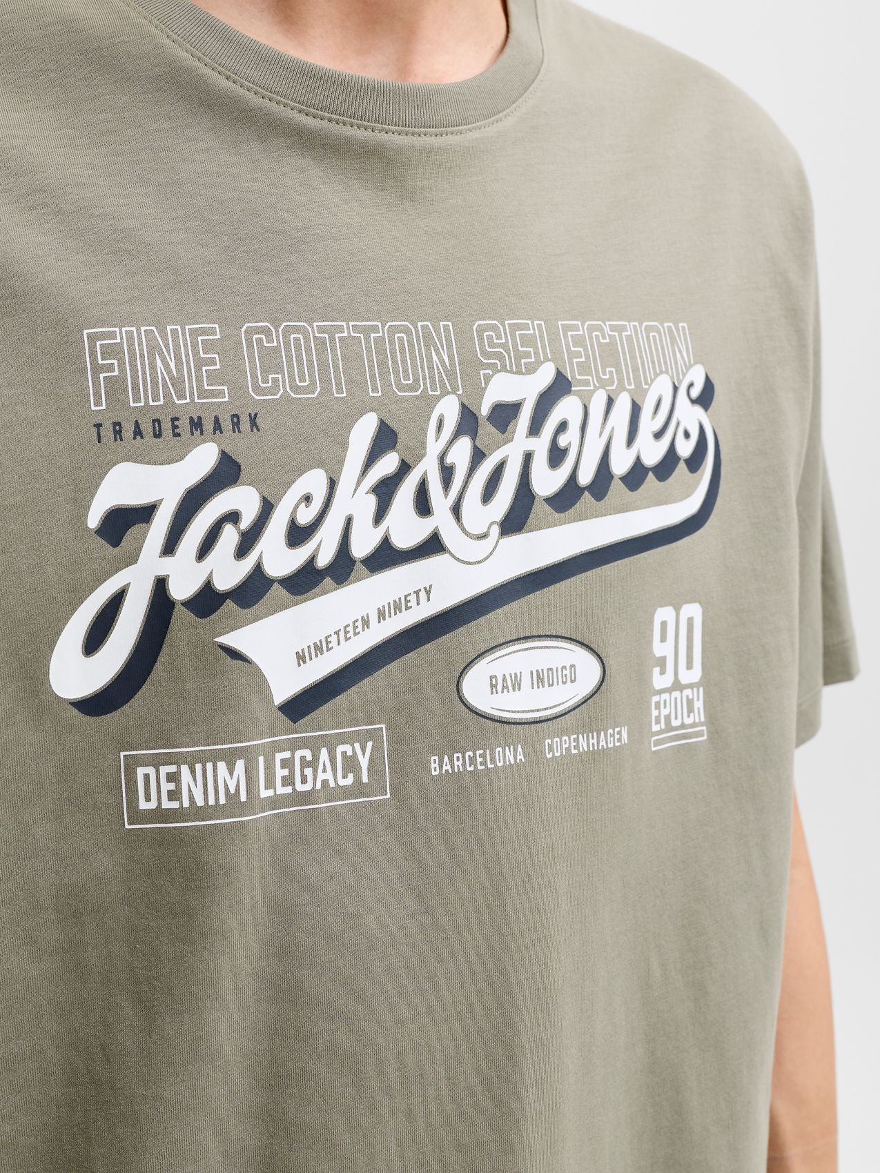 JACK & JONES JJELOGO TEE SS O-NECK 2 COL AW26 SN PLS