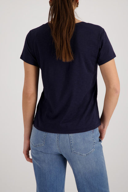 MONARI T-Shirt, marine
