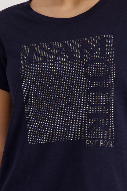 MONARI T-Shirt, marine