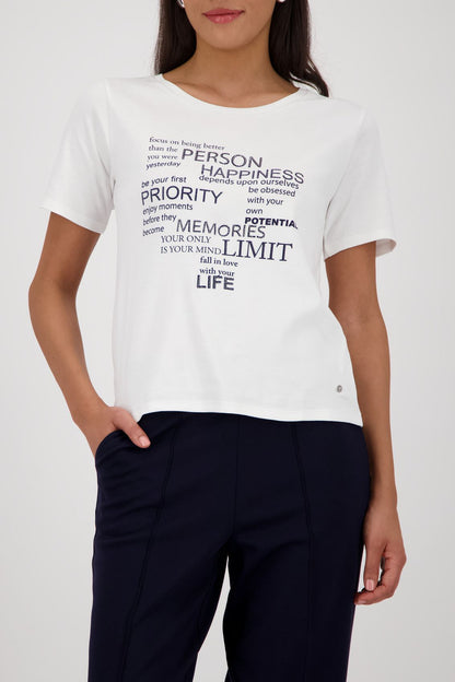 MONARI T-Shirt, marine 40