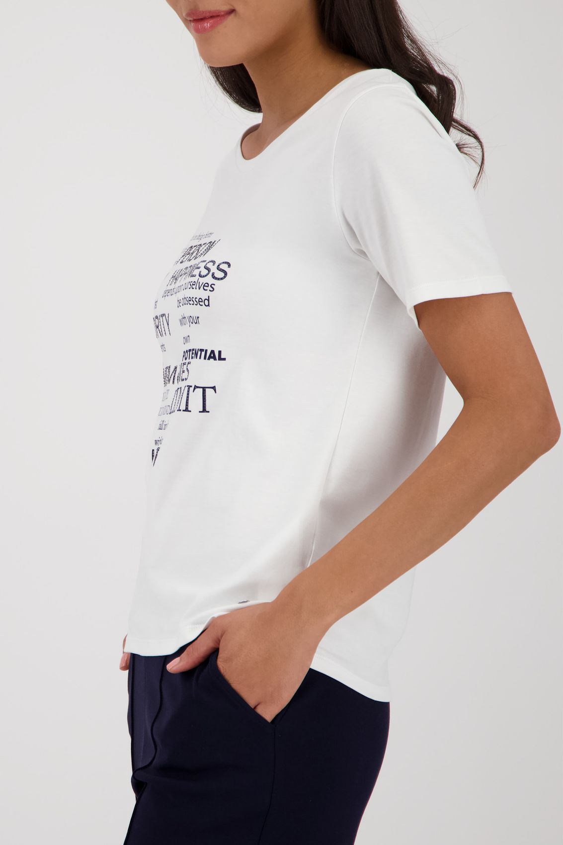 MONARI T-Shirt, marine