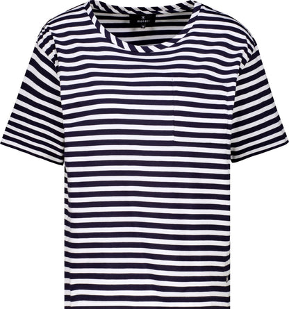 MONARI Gestreiftes T-Shirt mit Brusttasche