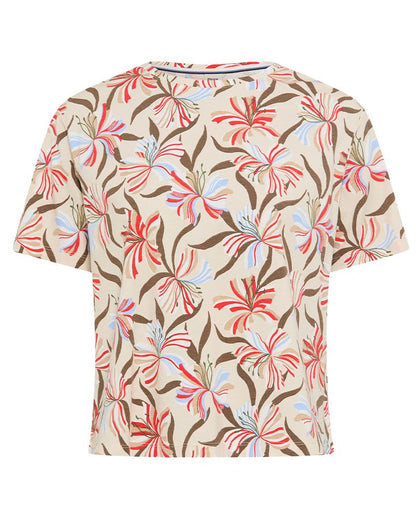 Jersey-Shirt mit Blumenmuster "Cara S"