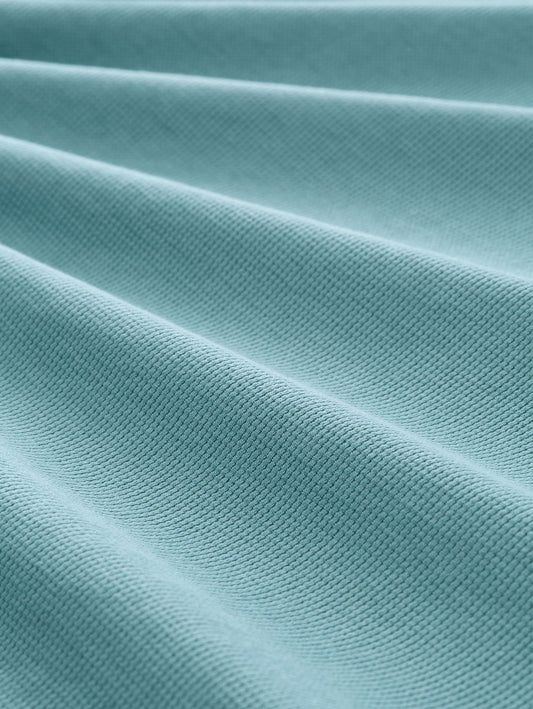 TOM TAILOR Langarm Poloshirt mit Waffelstruktur