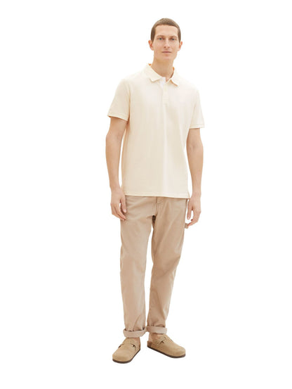 TOM TAILOR Piqué Poloshirt mit Logo-Stickerei