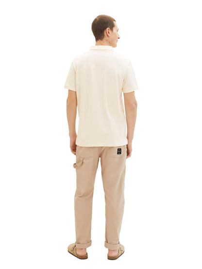 TOM TAILOR Piqué Poloshirt mit Logo-Stickerei