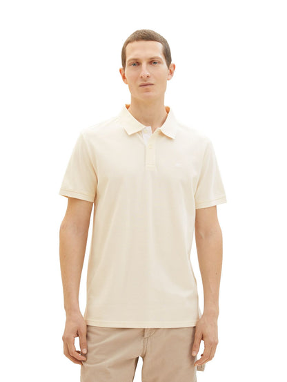 TOM TAILOR Piqué Poloshirt mit Logo-Stickerei