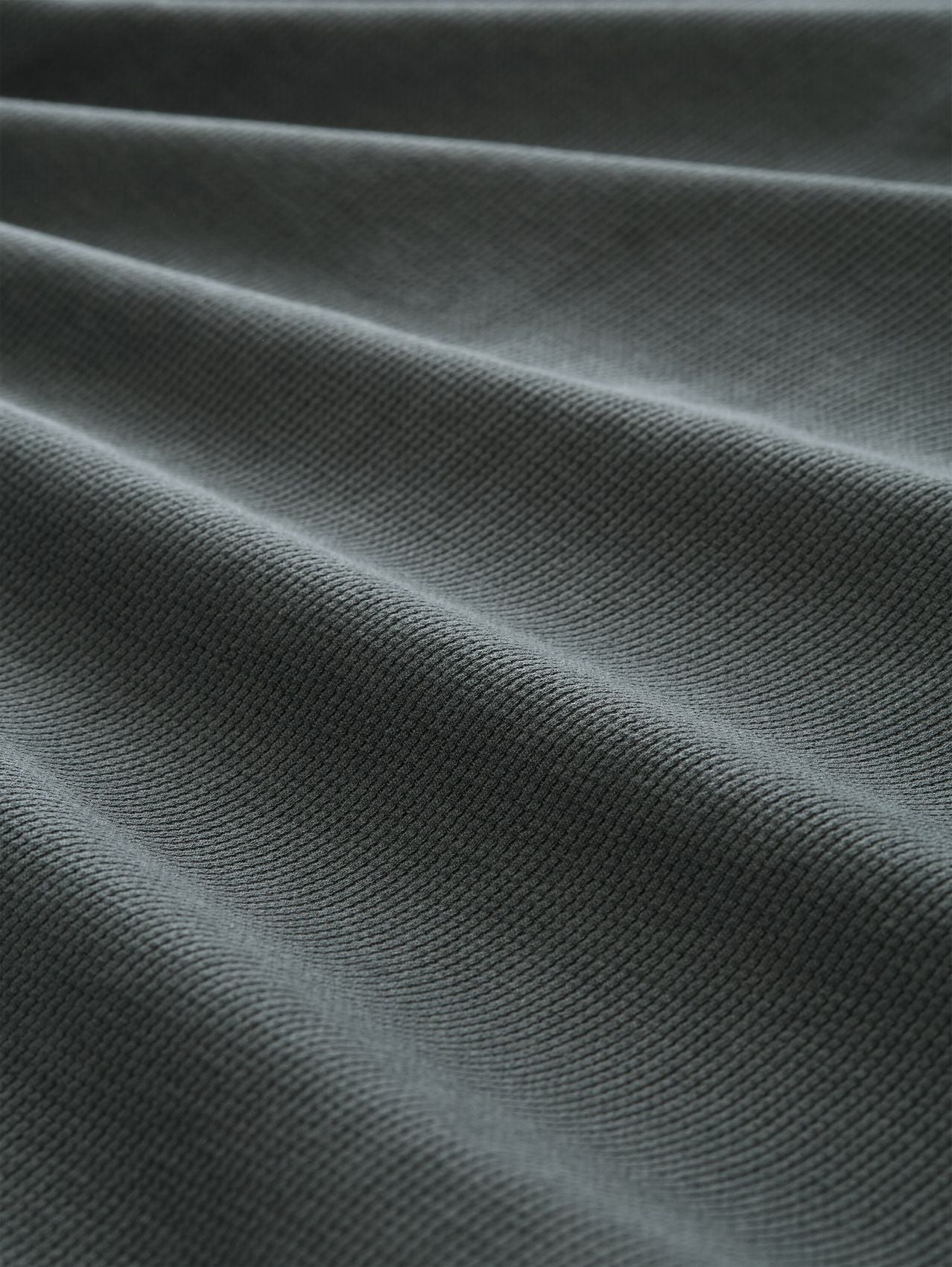 TOM TAILOR Langarm Poloshirt mit Waffelstruktur