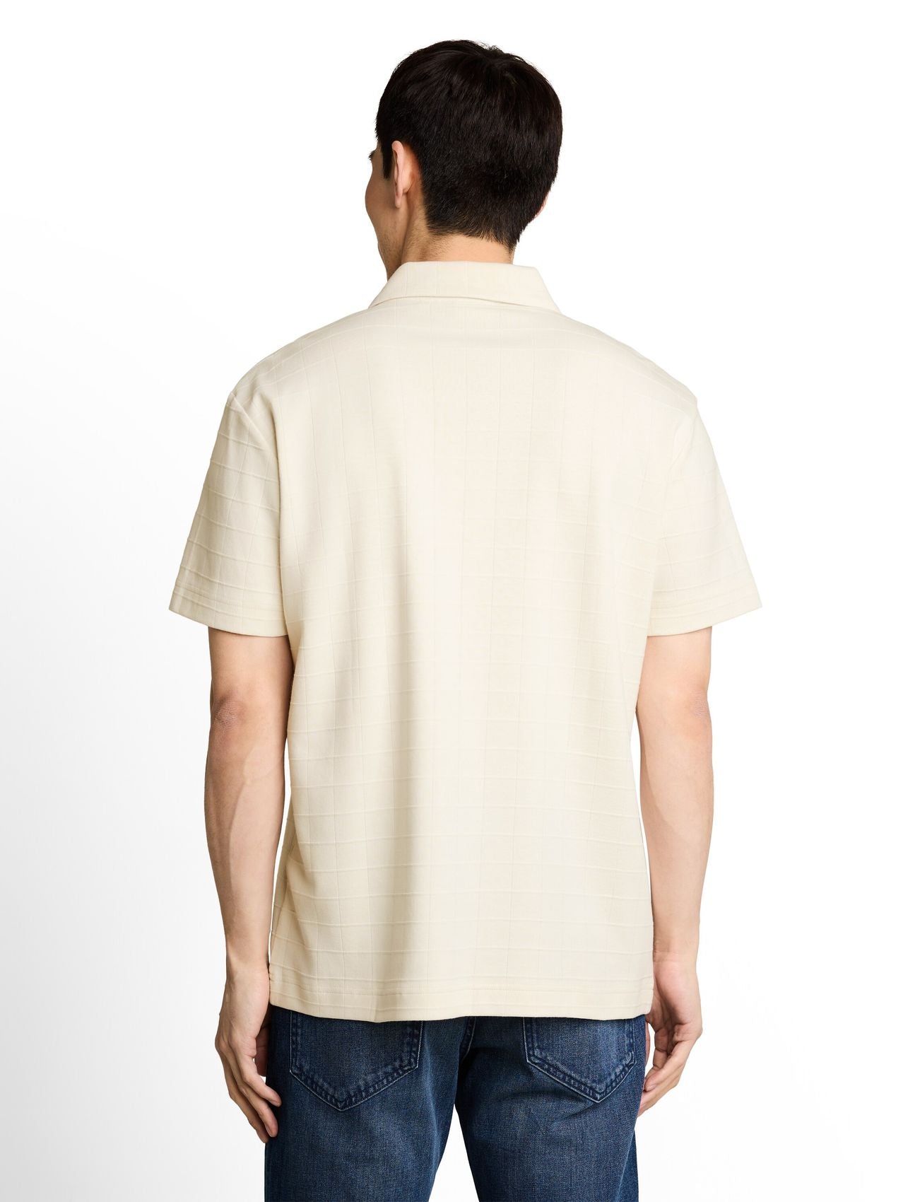 TOM TAILOR Poloshirt aus Jacquard
