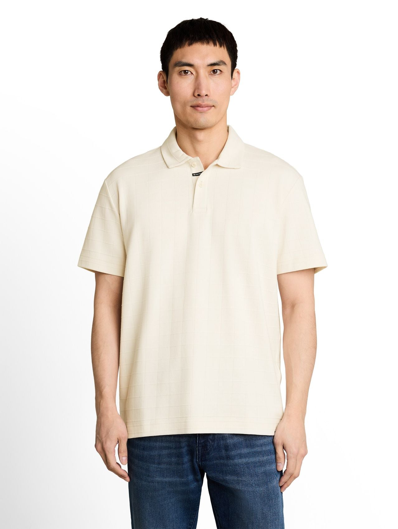 TOM TAILOR Poloshirt aus Jacquard