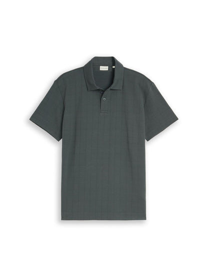 TOM TAILOR Poloshirt aus Jacquard XL