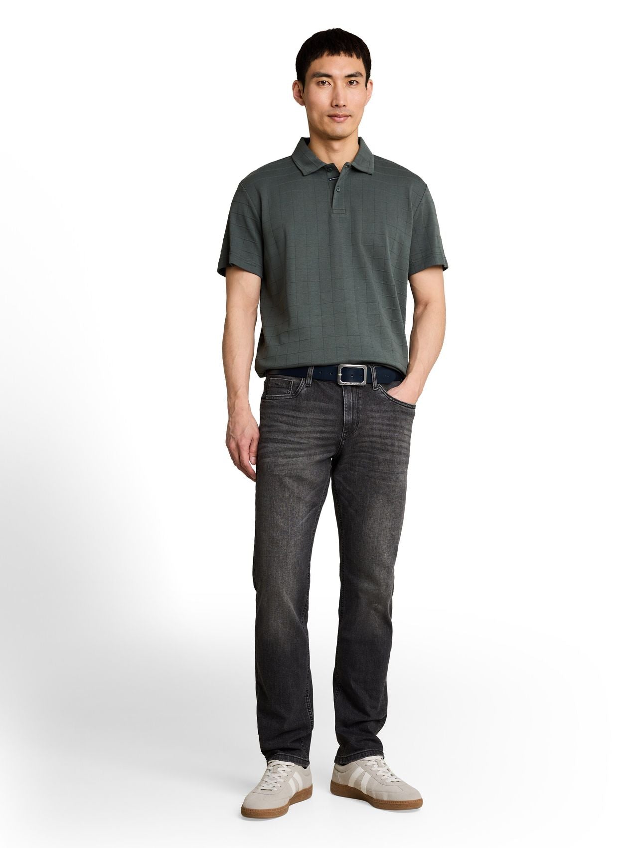 TOM TAILOR Poloshirt aus Jacquard