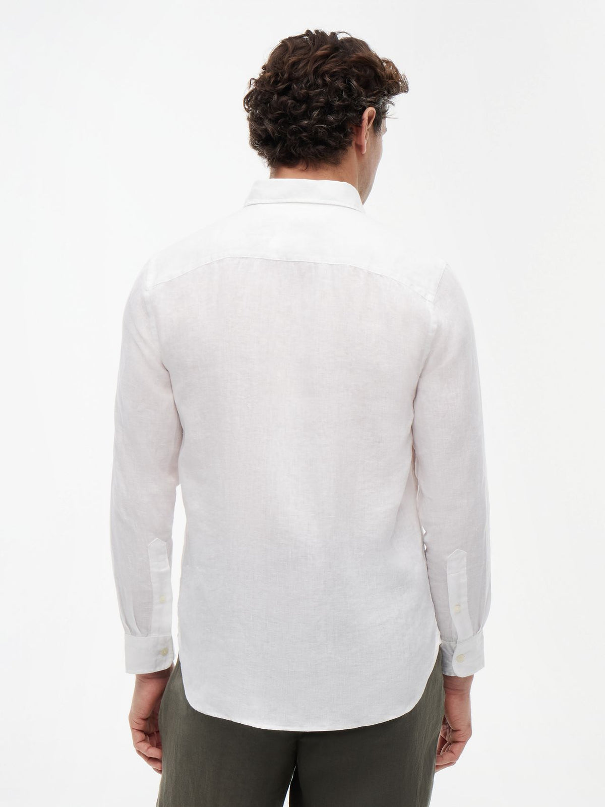 TOMMY HILFIGER PIGMENT DYED LI SOLID RF SHIRT