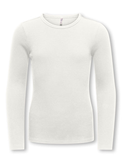 Modehaus Weingarten KOGLUCKY L/S O NECK TOP JRS NOOS