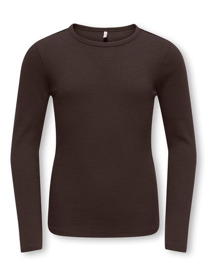 Modehaus Weingarten KOGLUCKY L/S O NECK TOP JRS NOOS