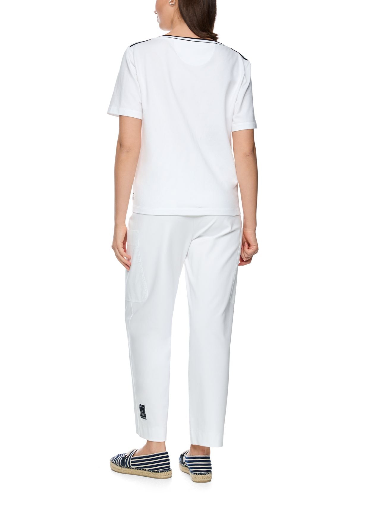 MARC CAIN T-Shirt mit maritimem Print