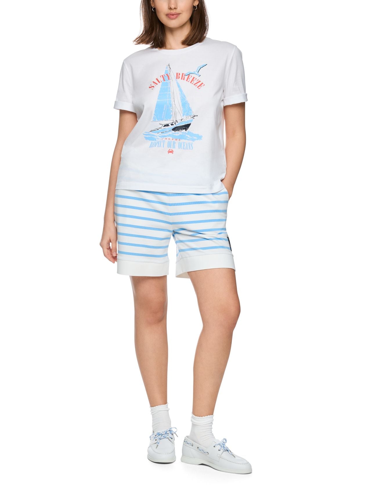 MARC CAIN T-Shirt "Rethink Together"