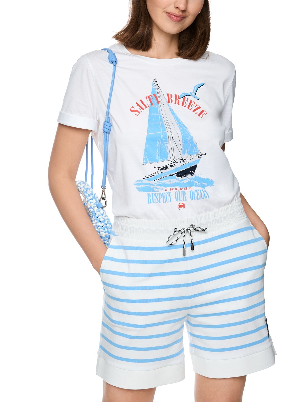 MARC CAIN T-Shirt "Rethink Together"