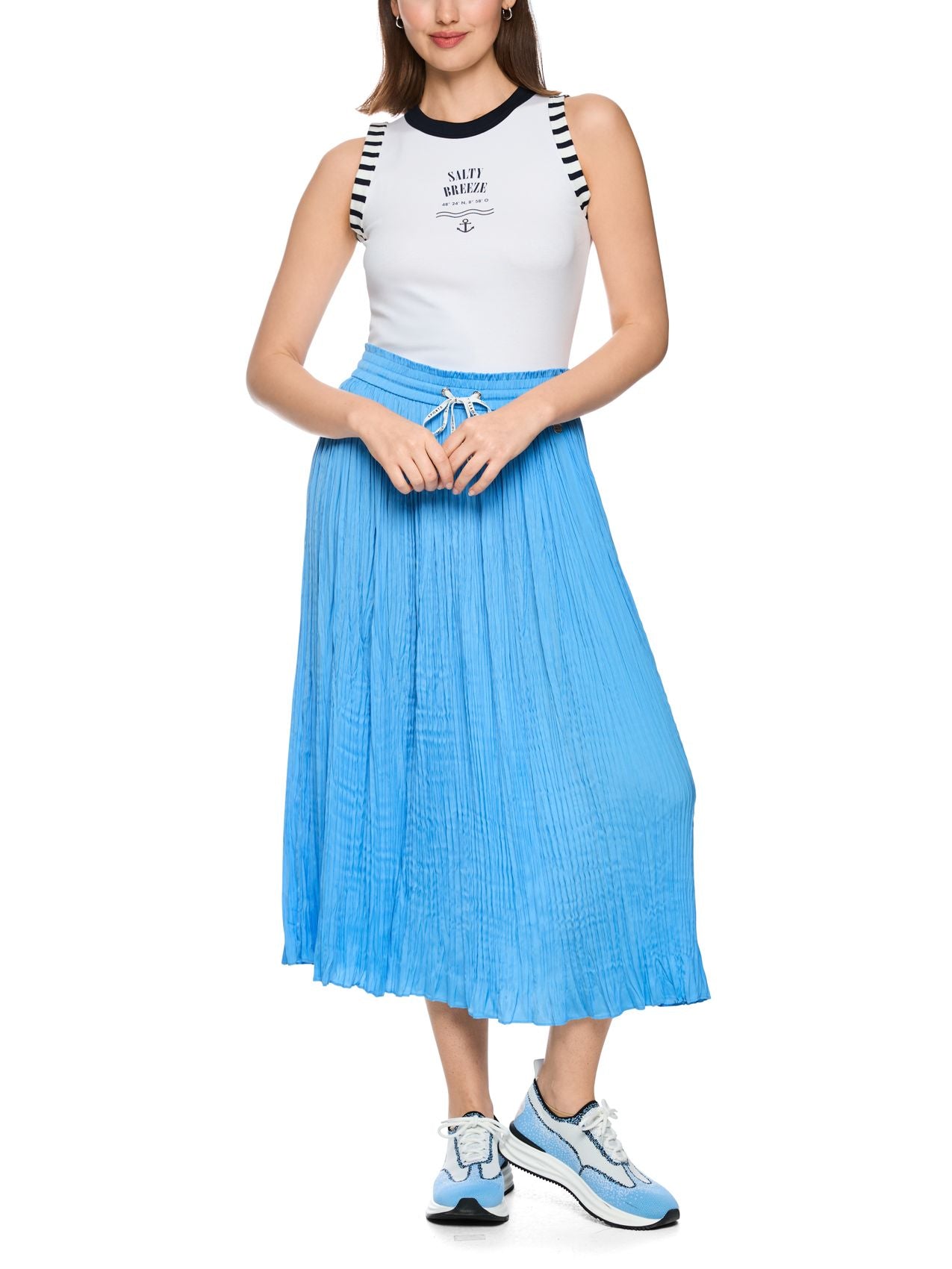 MARC CAIN Plissee-Rock "Rethink Together"