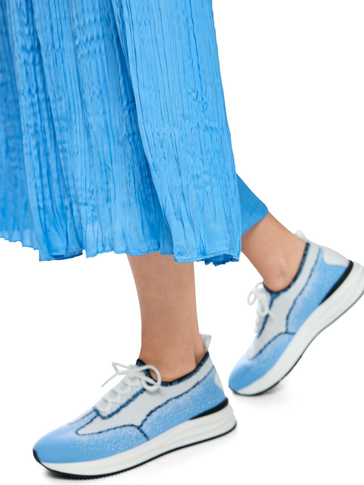 MARC CAIN Plissee-Rock "Rethink Together"