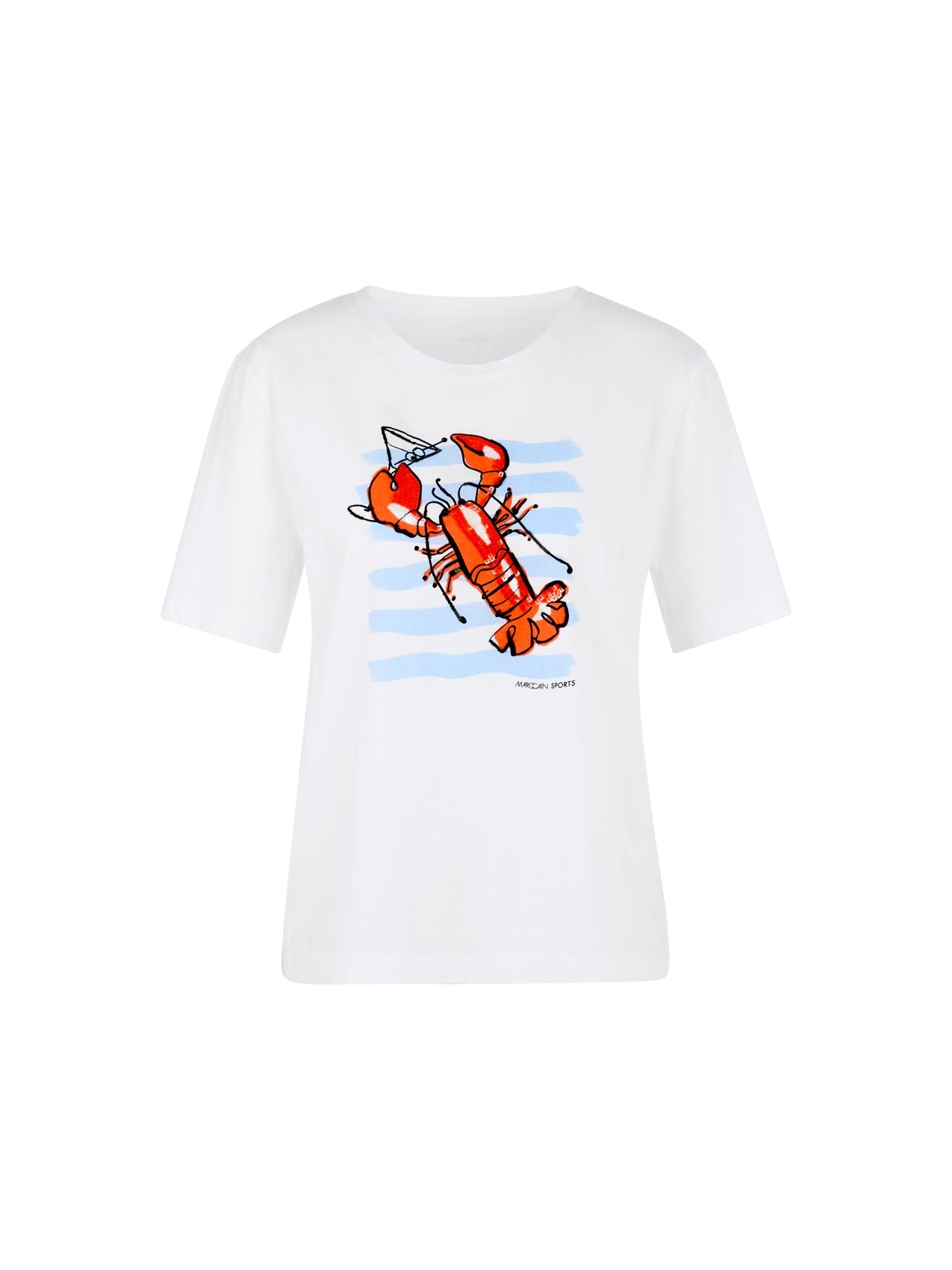 MARC CAIN Baumwollshirt mit Aufdruck 42