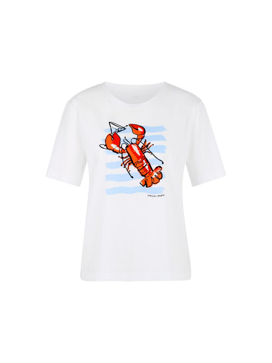 MARC CAIN Baumwollshirt mit Aufdruck