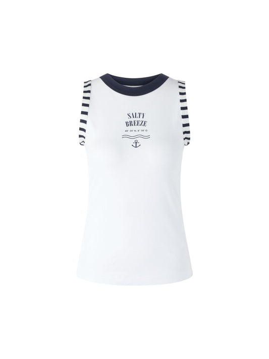 MARC CAIN Top mit maritimem Print 40