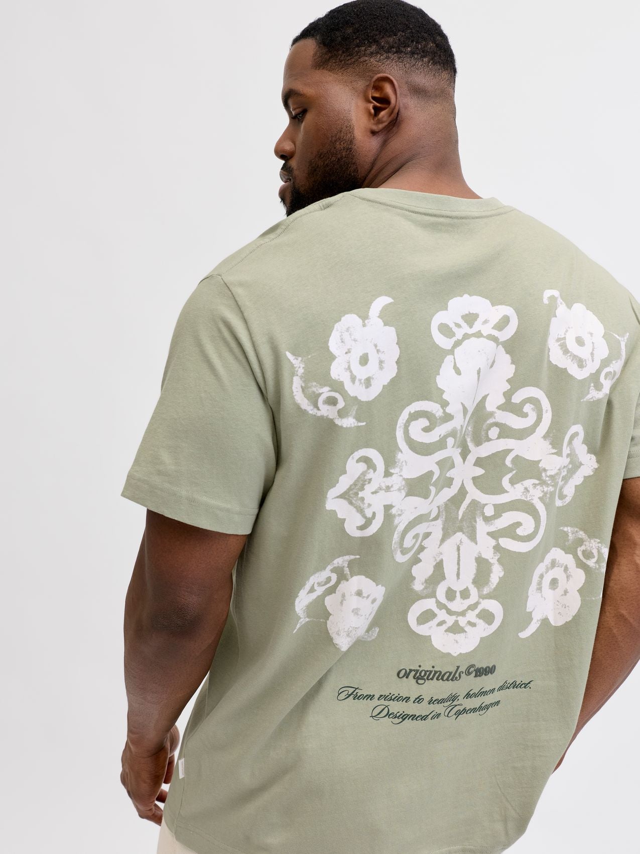 JACK & JONES JORMONTAUK BACK GRAPHIC TEE SS EA26 PLS