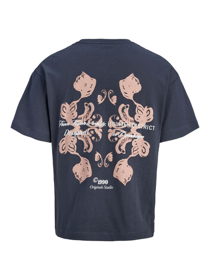 JACK & JONES JORMONTAUK BACK GRAPHIC TEE SS EA26 PLS