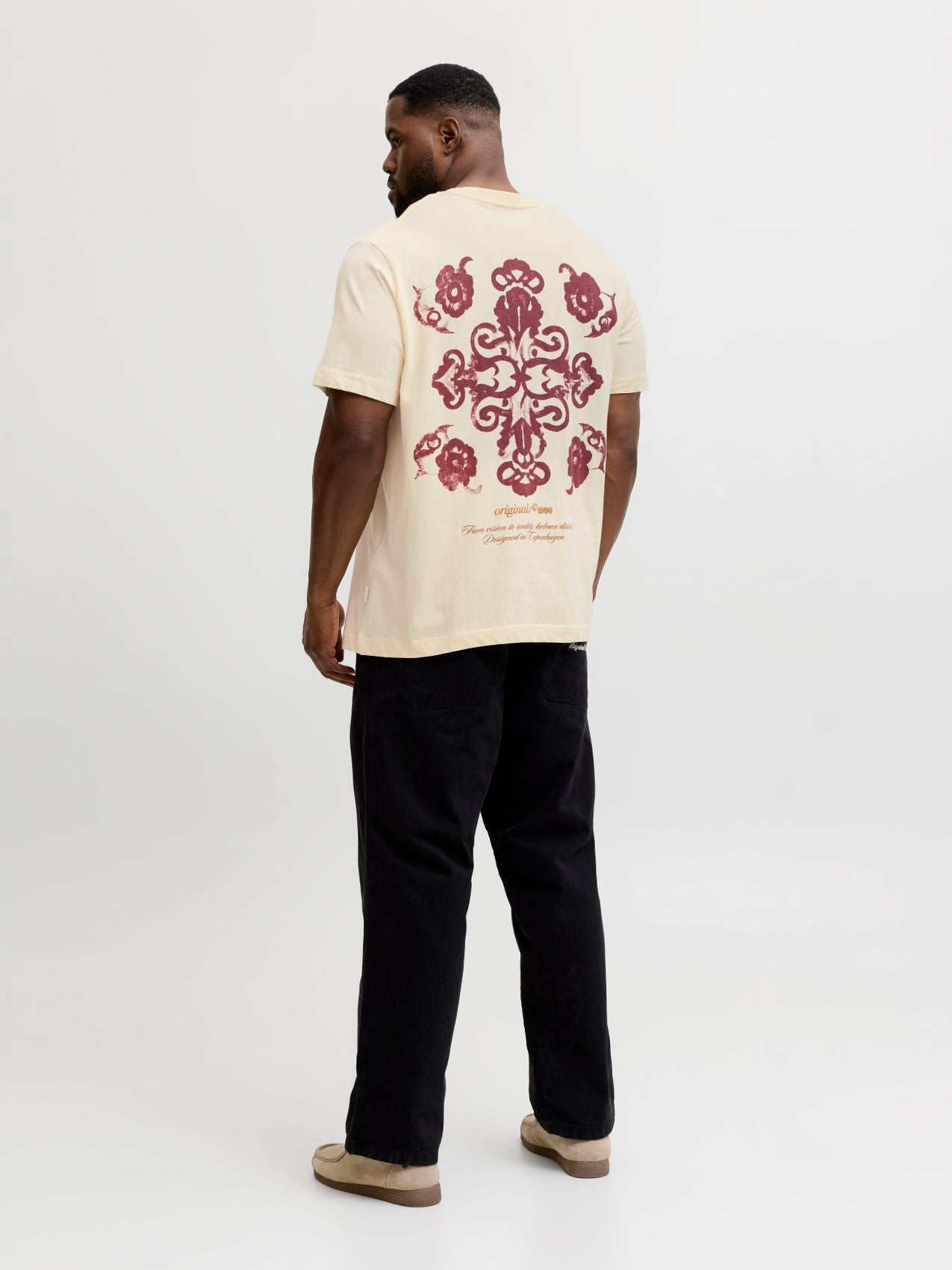 JACK & JONES JORMONTAUK BACK GRAPHIC TEE SS EA26 PLS