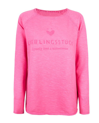 LIEBLINGSSTÜCK Sweatshirt mit Logoprint