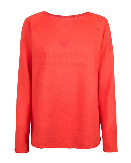 LIEBLINGSSTÜCK Sweatshirt mit Logoprint