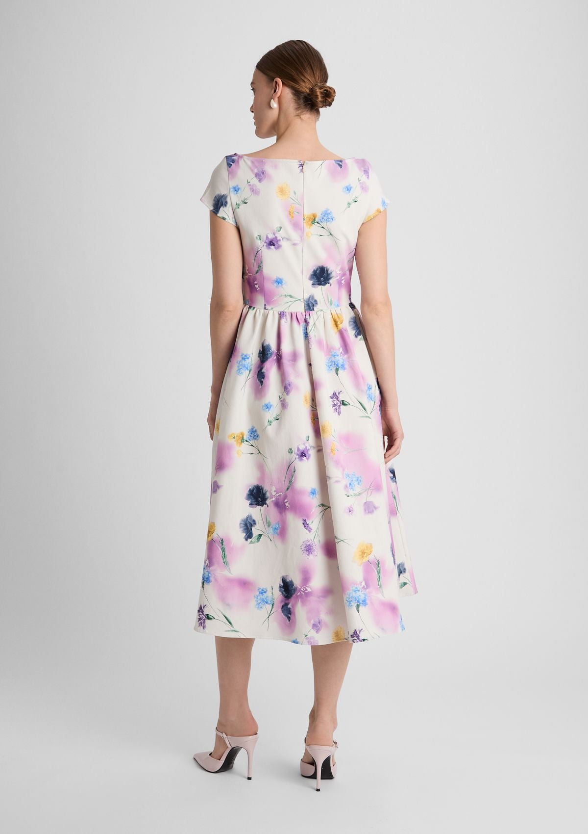Florales Midikleid