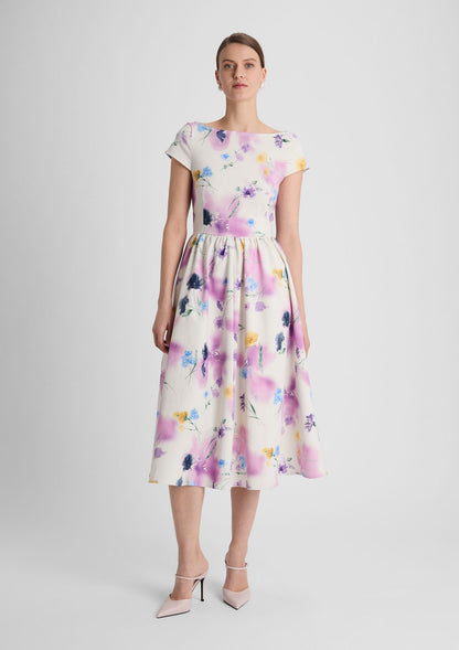 Florales Midikleid