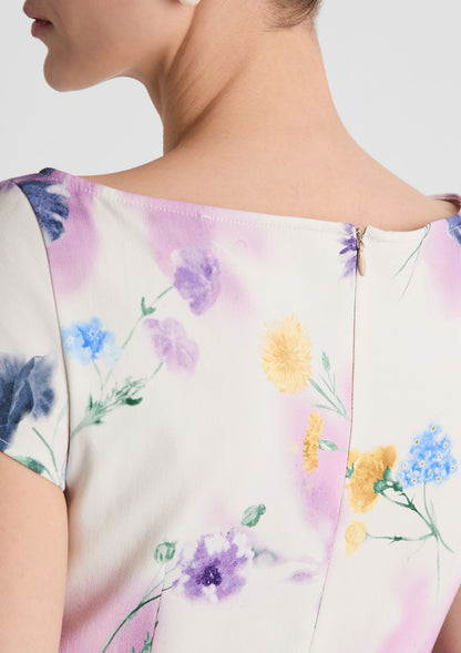 Florales Midikleid