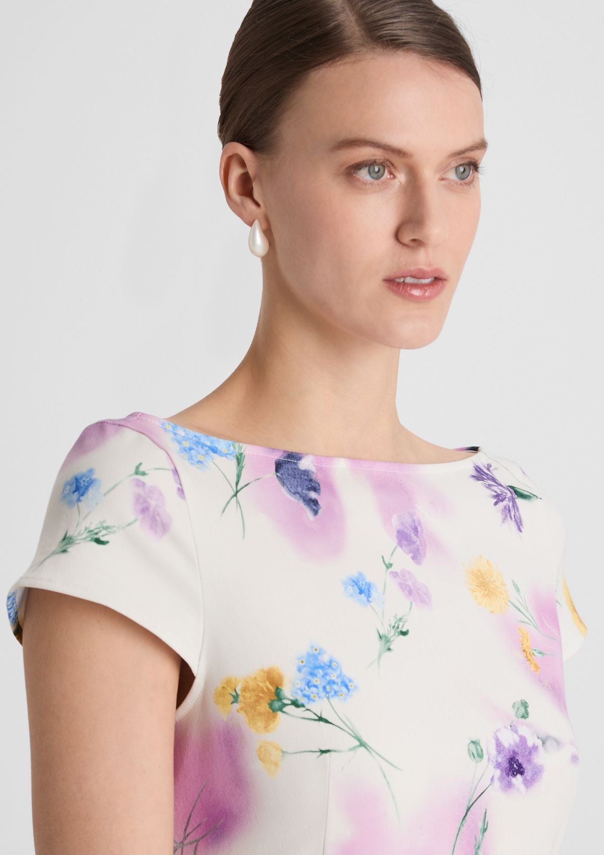 Florales Midikleid