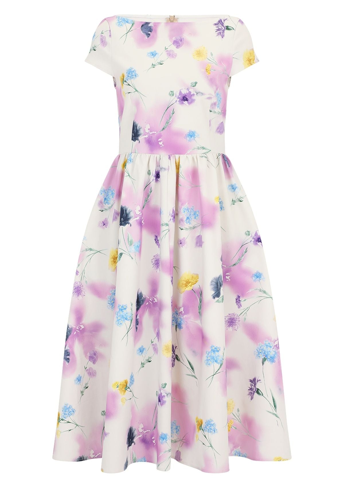 Florales Midikleid