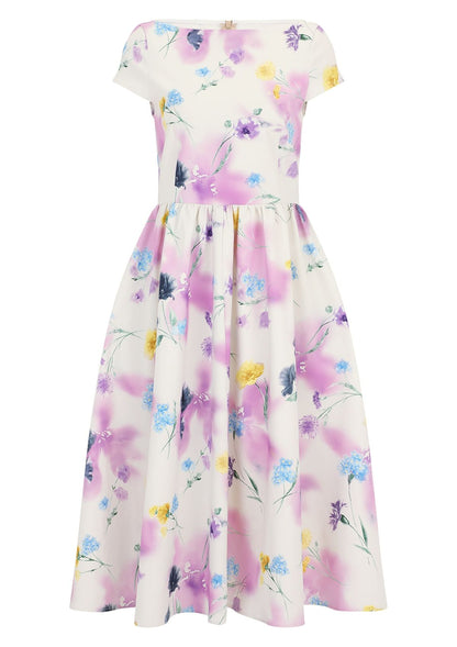 Florales Midikleid