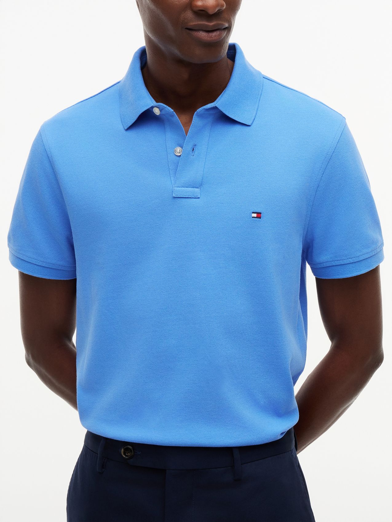 TOMMY HILFIGER 1985 Regular Fit Pique Polo Shirt