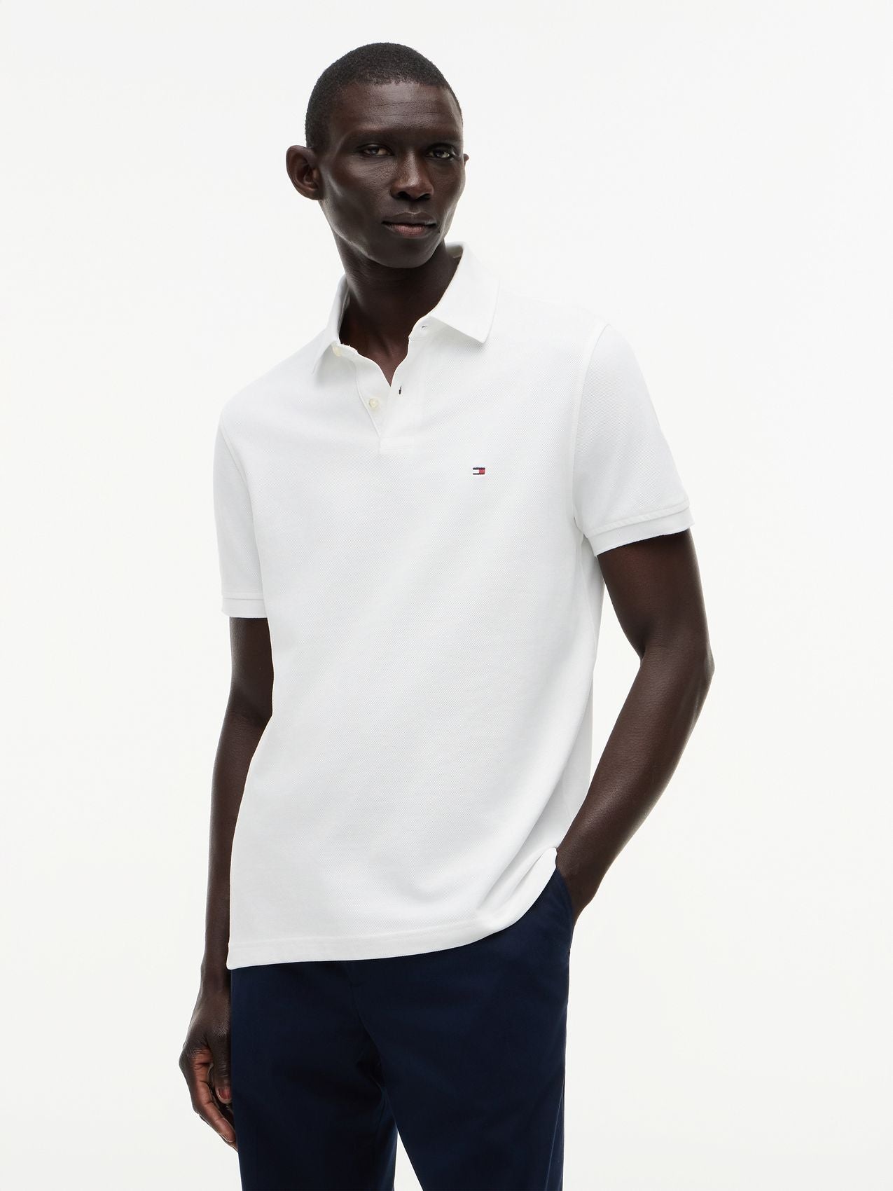 TOMMY HILFIGER 1985 Regular Fit Pique Polo Shirt