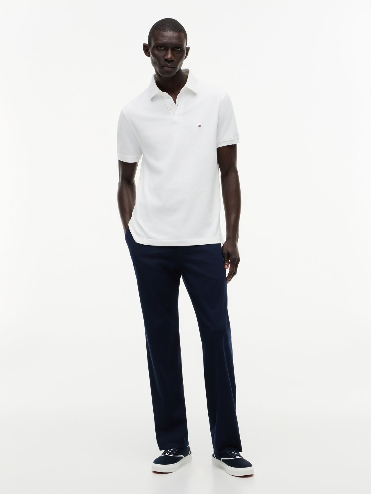 TOMMY HILFIGER 1985 Regular Fit Pique Polo Shirt