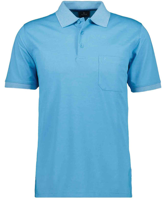 RAGMAN Softknit-Polo mit Brusttasche, kurzarm XL