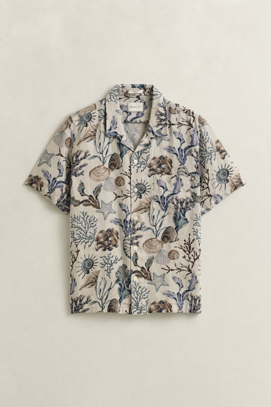 GANT Leinenhemd mit Print L