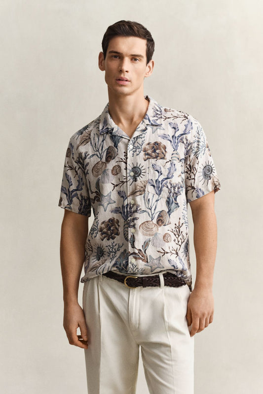 GANT Leinenhemd mit Print
