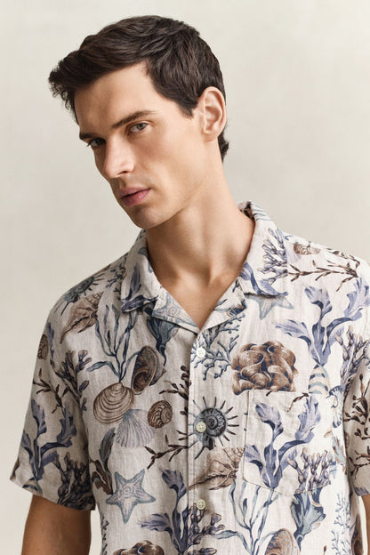 GANT Leinenhemd mit Print