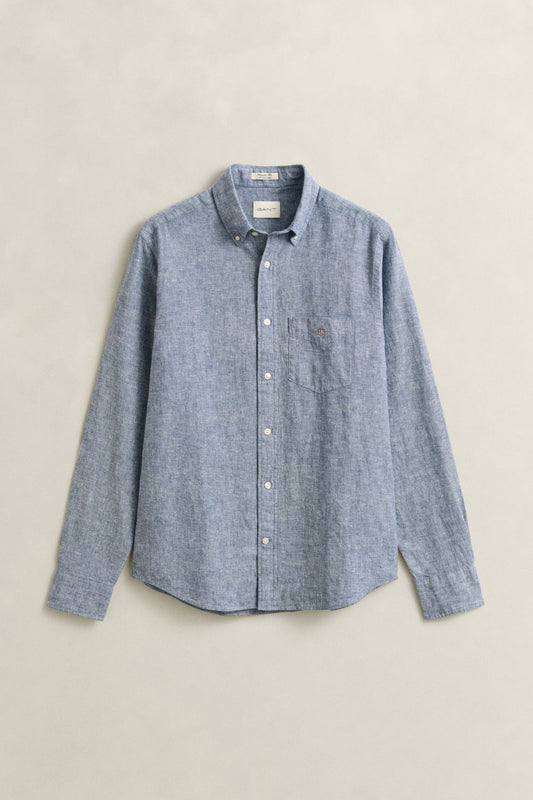 GANT Hemd aus Leinenmix XL